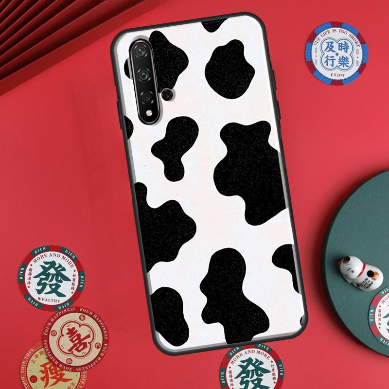 Cow Print For Huawei P20 P40 P30 Lite P60 Pro Nova 12s 11i 12i 10 9 SE 5T Y91 Y90 Y60 Y70 Y72 Y61 Case