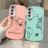 Soft Phone Cover Case for Samsung Galaxy A14 A11 A15 A52 A21s A12 A13 A16 A03 A05 A53 A33 A04 A23 A06 A22 My Travel Diary