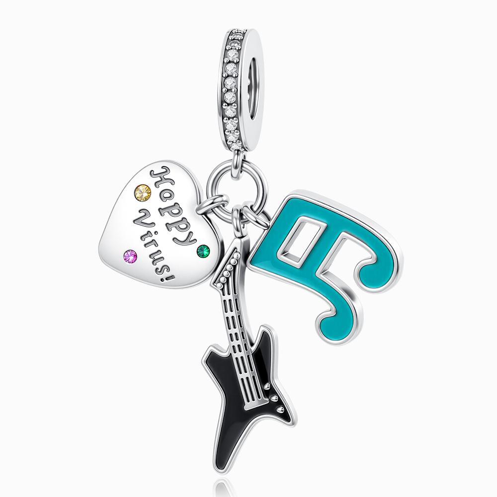 New Copper Charm Football Baseball Tennis Dumbbell Golf Pendant Fit Original Diy Bracelet Women'S Jewelry Cowboy