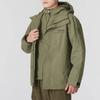 Timberland Solid Color Fleece Lined Three In One Windproof Wear Resistant Warm Jacket Men Jackets Green A696H-590