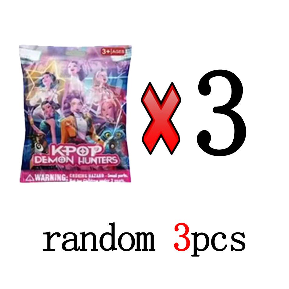 Anime Kpop Demon Hunters blind box Action Figure Ranimeumi Mira Zoey Sussy Phone Decor Model for Kids gift