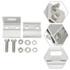 1pc PVSolar Panel Bracket Roof Standing Seam Clamp Aluminum Alloy Photovoltaic Panel Mounting Fixing Clamps Solar Power Parts