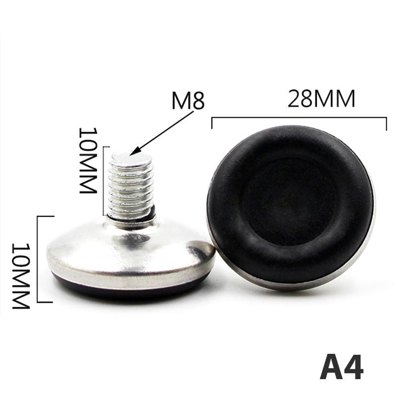 4Pcs Levelling Machine Feet M6/8/10/ Adjustable Machine Furniture Foot Feet