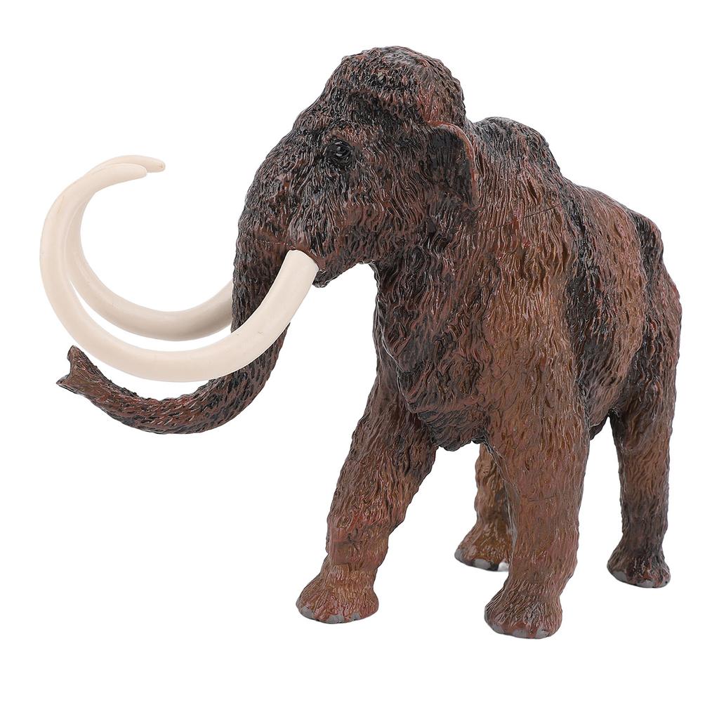 Woolly Mammoth Figurine Simulated Large Elephant Statue Ancient Animal Model Toy for Kids
