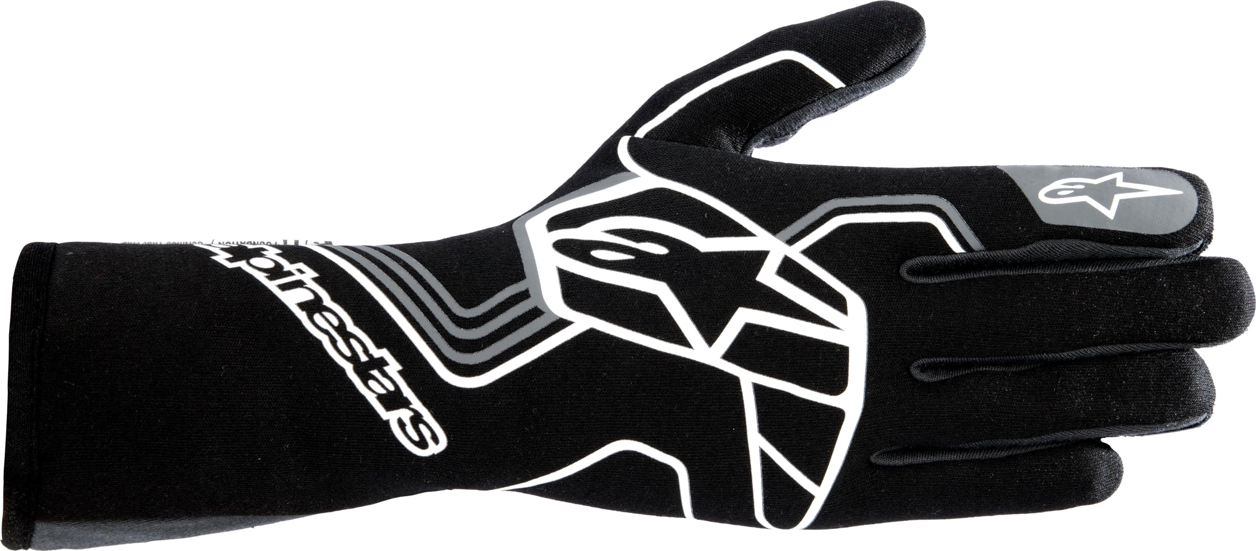 alpinestars RACE V4 GL L TECH-1 BK/TGY 3552024-1169-L чёрный