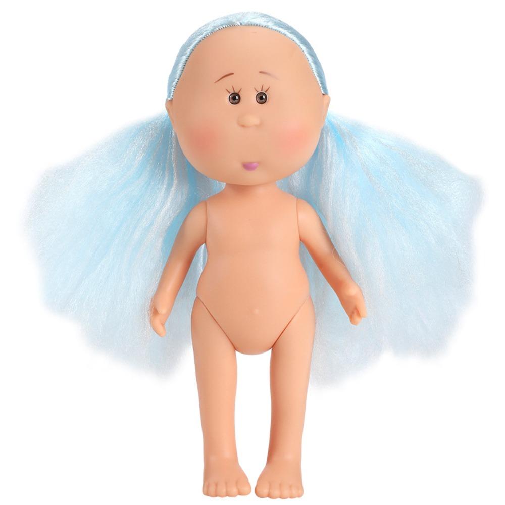 Dress Up Mia Potato Dolls Dark Skin Action Figure Body Fashion 24cm Bean Eye Vinyl Doll DIY Toys