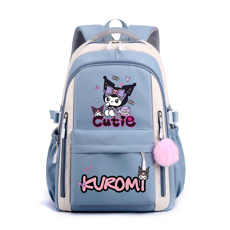 Cartoon Printed Schoolbag Japanese Primary School Students Junior High School Large Capacity Cute Cartoon Backpack