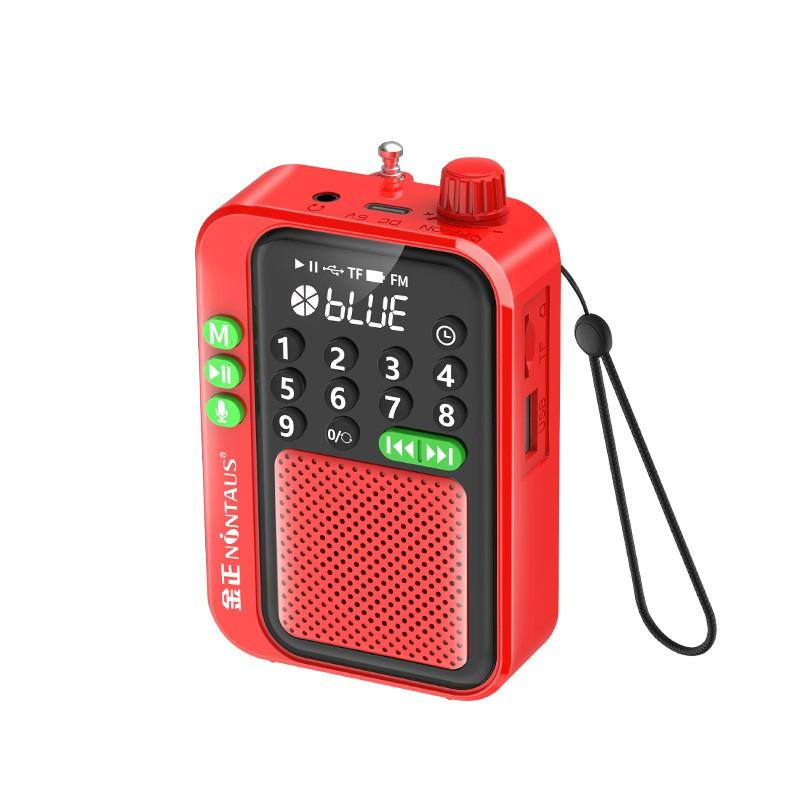 5W Portable FM Radio Wireless Bluetooth Speaker TF Card U Disk Music MP3 Player