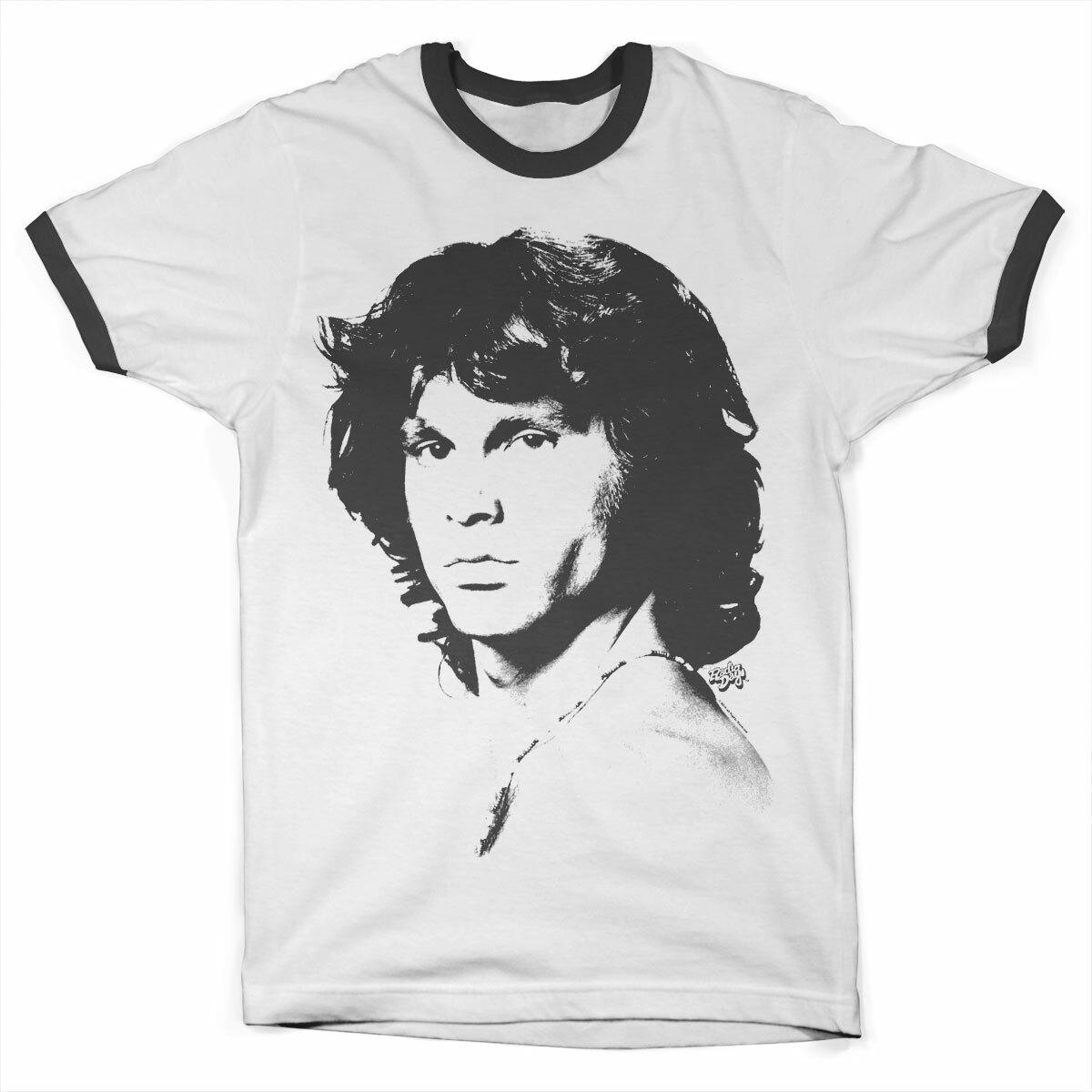 Officially Licensed Jim Morrison Portrait Wrestling T-Shirt Sizes S-XXL- M