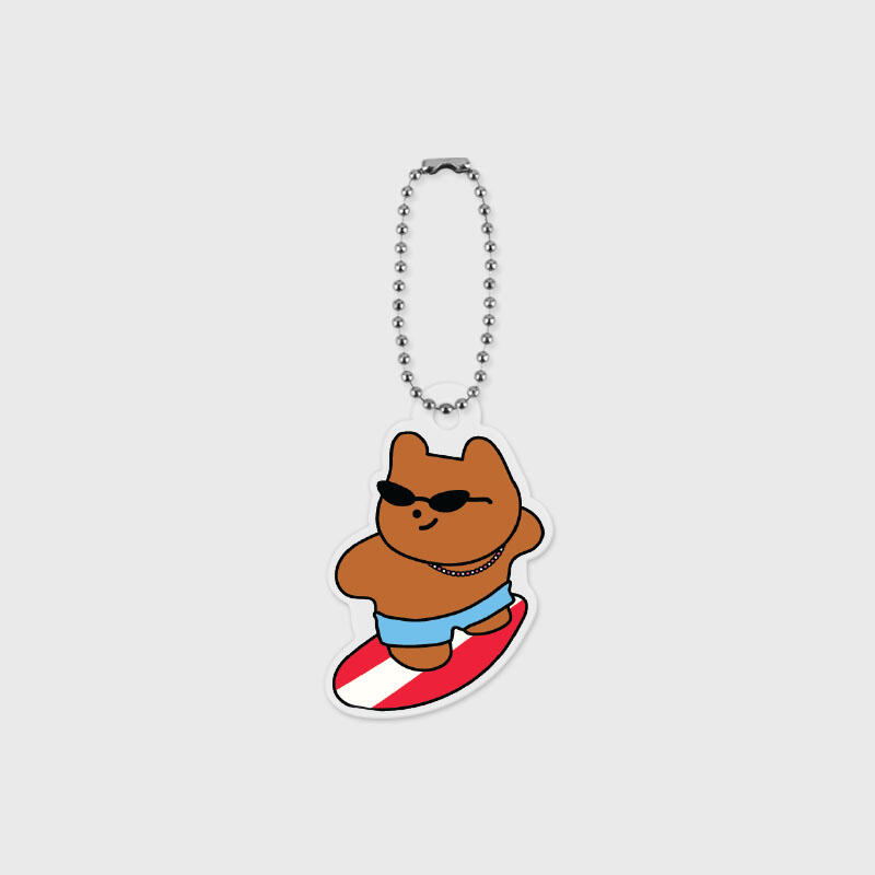 surfer gummy acrylic keyring Single product