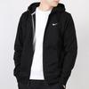 Nike Chaqueta con Cremallera Logo Sólido Hombre Ropa Exterior Negro 905231-010