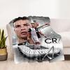 Cristiano Ronaldo Juventus Blanket Soft Warm Cozy Great for Bed Seaside Office for All Seasons Modern Style Best Holiday Gift for Friends Family