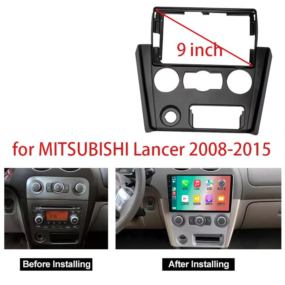 Car Radio Carplay For MITSUBISHI Lancer 2008-2015  Navigation GPS Android Auto Multimedia Player Stereo Unit WiFi BT No 2din 4G
