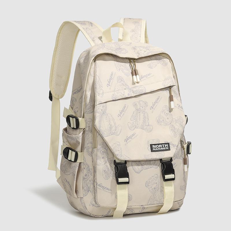 Jmg Bags Unisex Kids Green Japanese-Style Fresh And Clean Campus Student Schoolbag, Large-Capacity Fashionable Backpack, Casual Commuting Backpack, Women's Bag