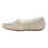 UGG Scalloped Moccasin Fashion Versatile Casual Flats Women flats Light-Gray 1118841-GOA