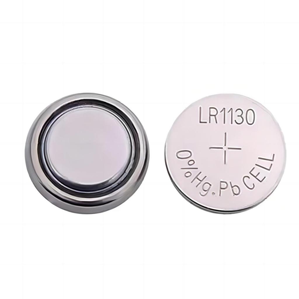 High Capacity Button Cell Battery Pack of 10/20/30/40pcs LR1130 AG10 Batteries 68mAh 1.55V Button Cell Reliable Power