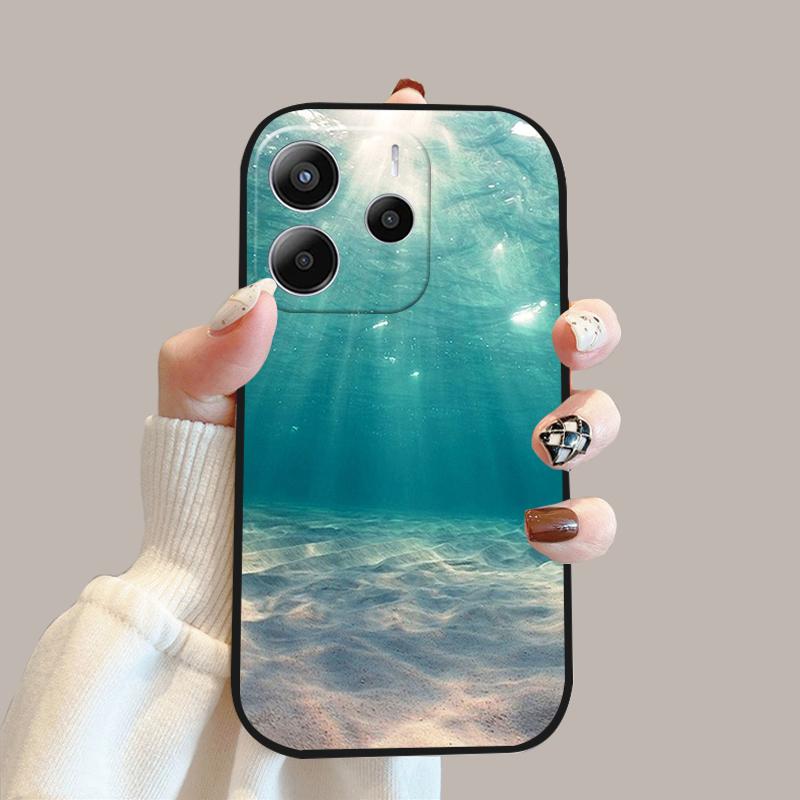 Für Redmi Note 14 5G Weiche Hülle 24094RAD4G Silikon TPU Handy Rückseite Abdeckung Para Für Redmi Note 14 4G Handy Schutz Stoßfänger Fundas