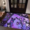 Magic Kuromi Anime Door Mat Nordic Style Bedroom Living Room Doormat Home Balcony Anti-Slip Alfombra