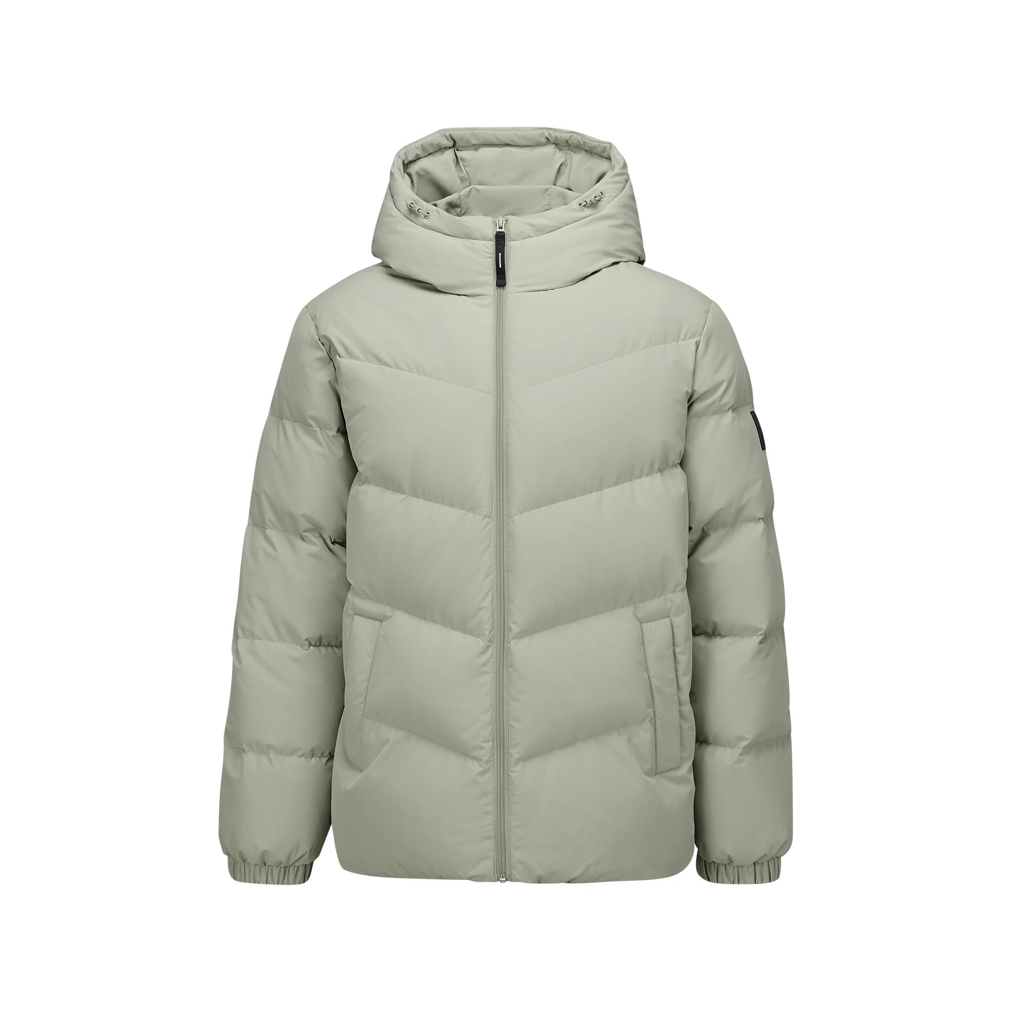 Skechers Windproof Waterproof Stain Resistant Warm Insulated Anti Static Versatile Short Hooded Down Jacket Men outerwear L425M005-04H0 S