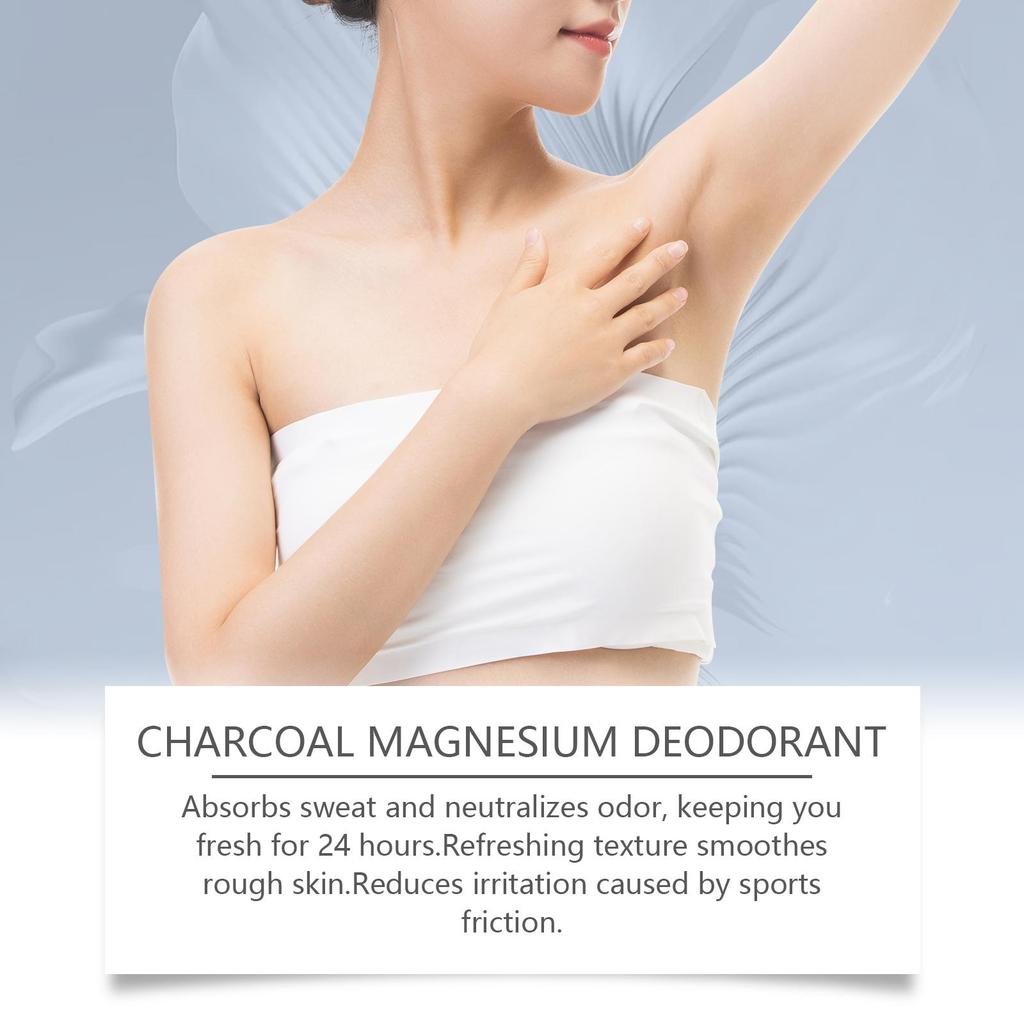Charcoal Deodorant Stick for Armpit Long Lasting Freshing Sweat In addition to sweat, control the smell of sweat, refreshing, c