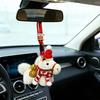 Yousheng Plush Horse Keychain Car Interior Charm Handcrafted Zodiac 2026 Year of The Horse Pendant Bag Charm Lucky New Year Mascot Prosperity Gift