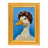Wooden Photo Frame Refrigerator Magnet Animal Frame Fridge Magnet Home Office Whiteboard Decorative Accessories Humorous Gift