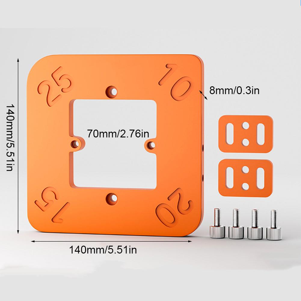 Woodworking Router Corner Radius Templates Jig Router Arcs Angle Positioning Template Arc Cutting Auxiliary Tool Hand Tool