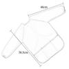Children Art Smock Artist Painting Apron Multipurpose Waterproof Feeding Bib Paint Smock Kids Art Aprons for Cooking Feeding