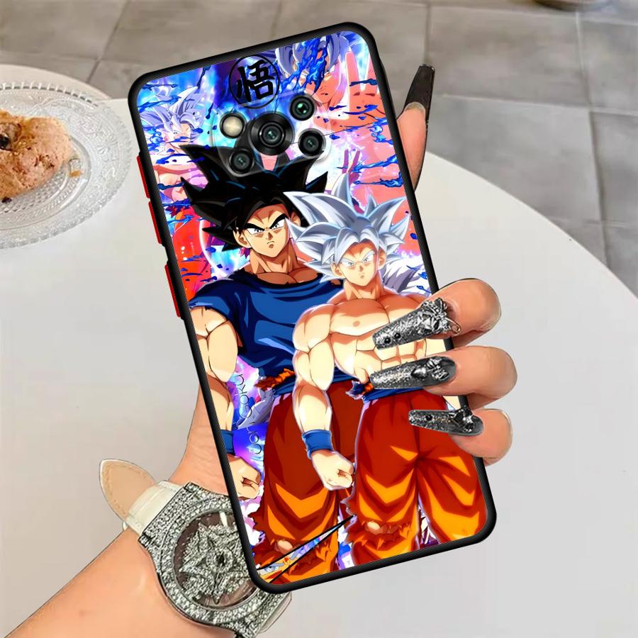 Case for Xiaomi Poco C40 C50 C51 F3 X3 NFC M5s X3 X4 X5 Pro Back Phone Cover Dragon Ball Innovation Goku