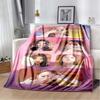 Ineve Tomboy Korean Music Girl Group (G) I-DLE Flannel Throw Blanket Ultra Soft Thin Blanket Living Room Bedroom Sofa Covers