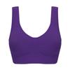 Pure Women Color Plus Size Ultrathin Large Bra Sports Bra Full Bra Tops Cup