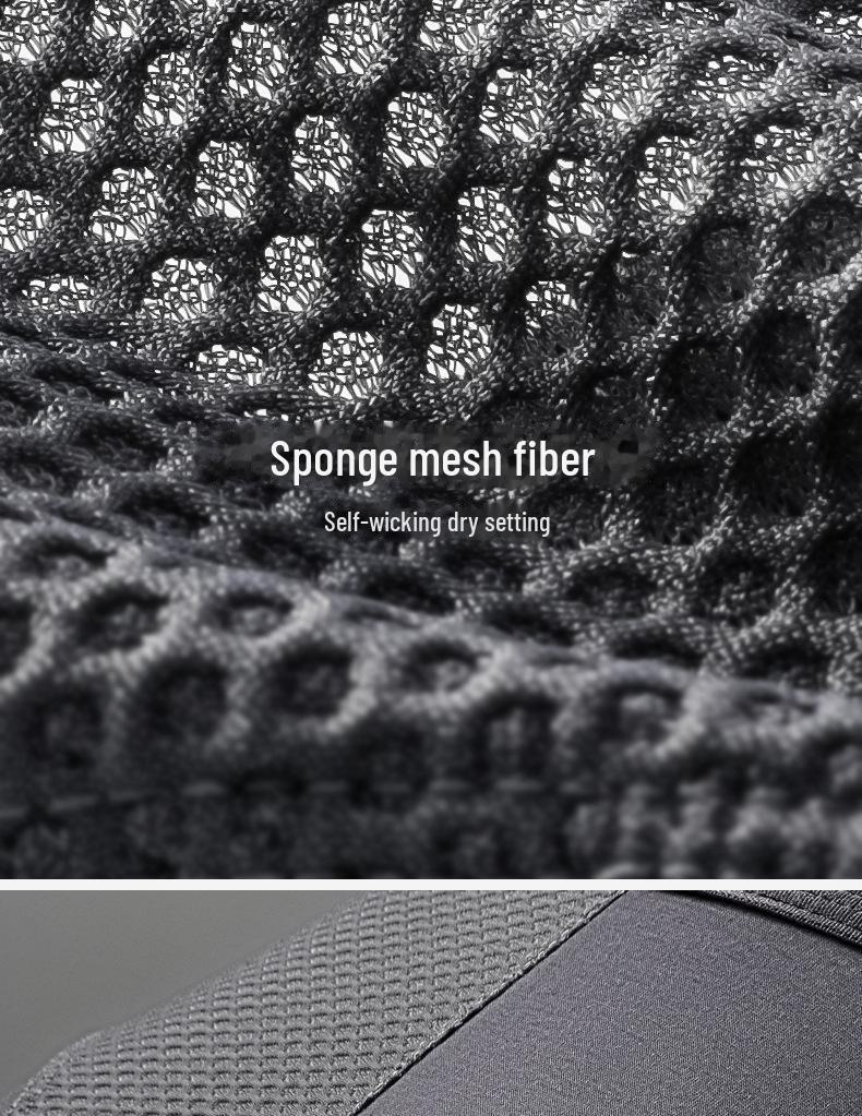 Men's Anti-Friction Sports Boxer Briefs, Large Size, Antibacterial Training Shorts