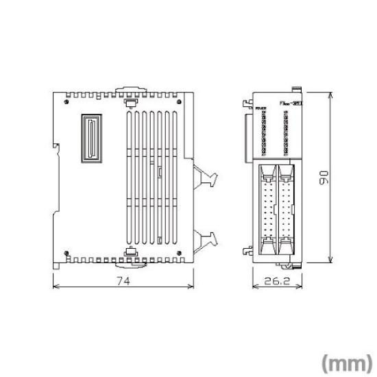 Mitsubishi Electric sequencer Expansion unit General-purpose MELSEC-F FX2NC-32EX