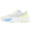 RS‑X Efekt Unisex White Blue Neon Yellow 390048‑02