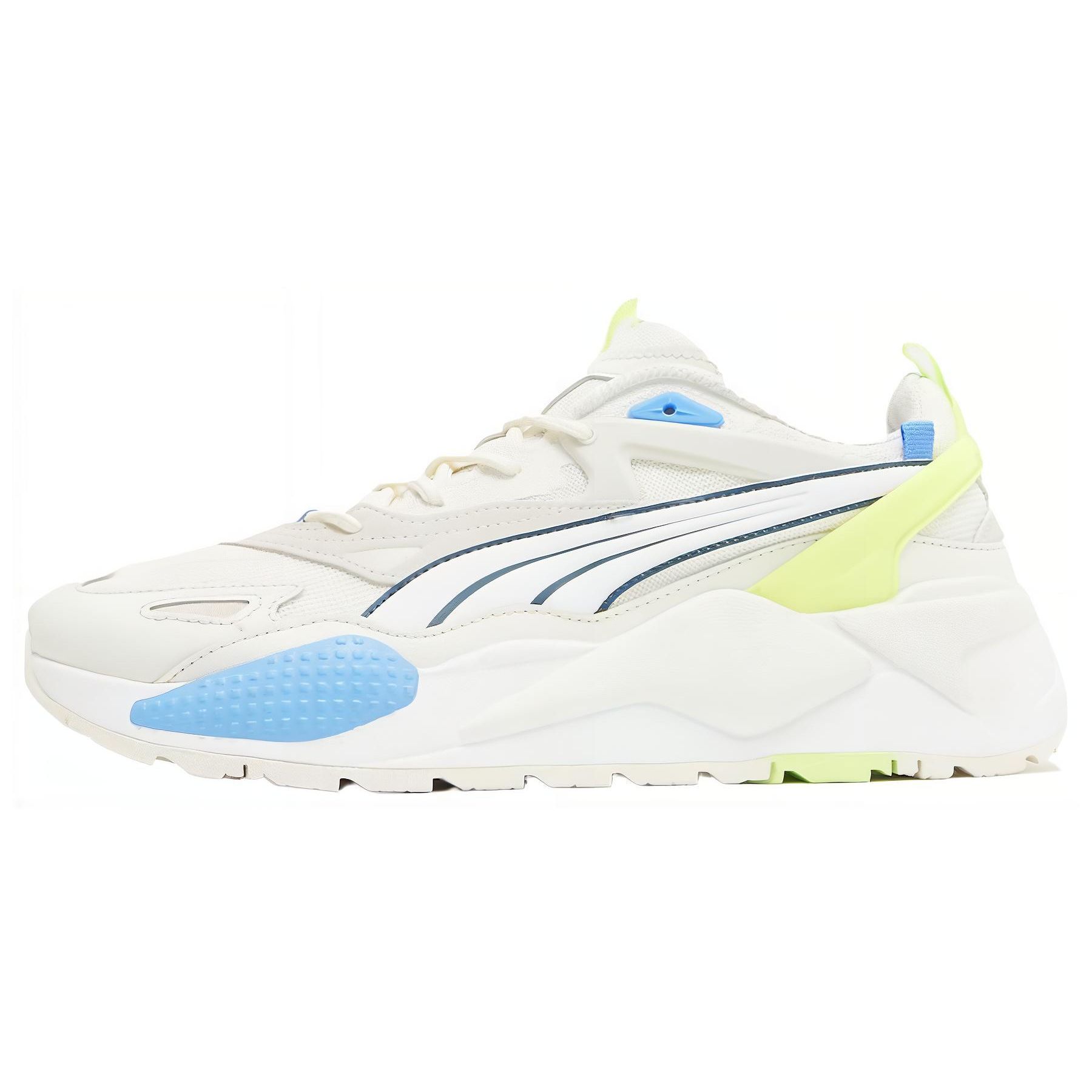 

Puma RS‑X Efekt Unisex White Blue Neon Yellow 390048‑02 EU 35.5