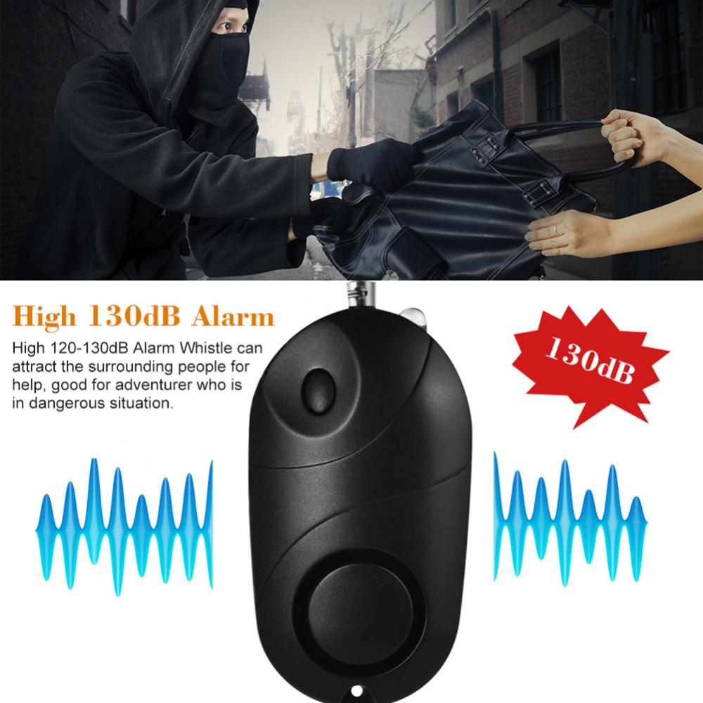 Self Defense Alarm Bright Led Compact and Portable Dual Function Loud and Effective Women Safety Alarm Portable Self Defense