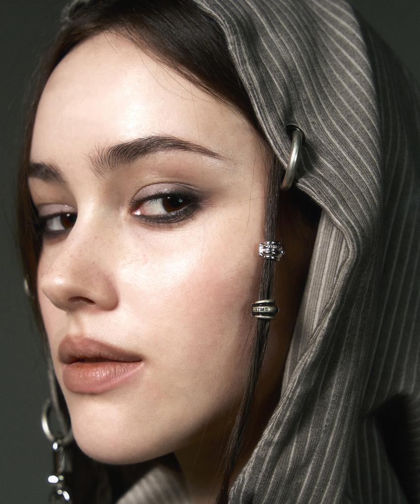 Sentiments No.684 [Silver] Hair Cuff 3Set