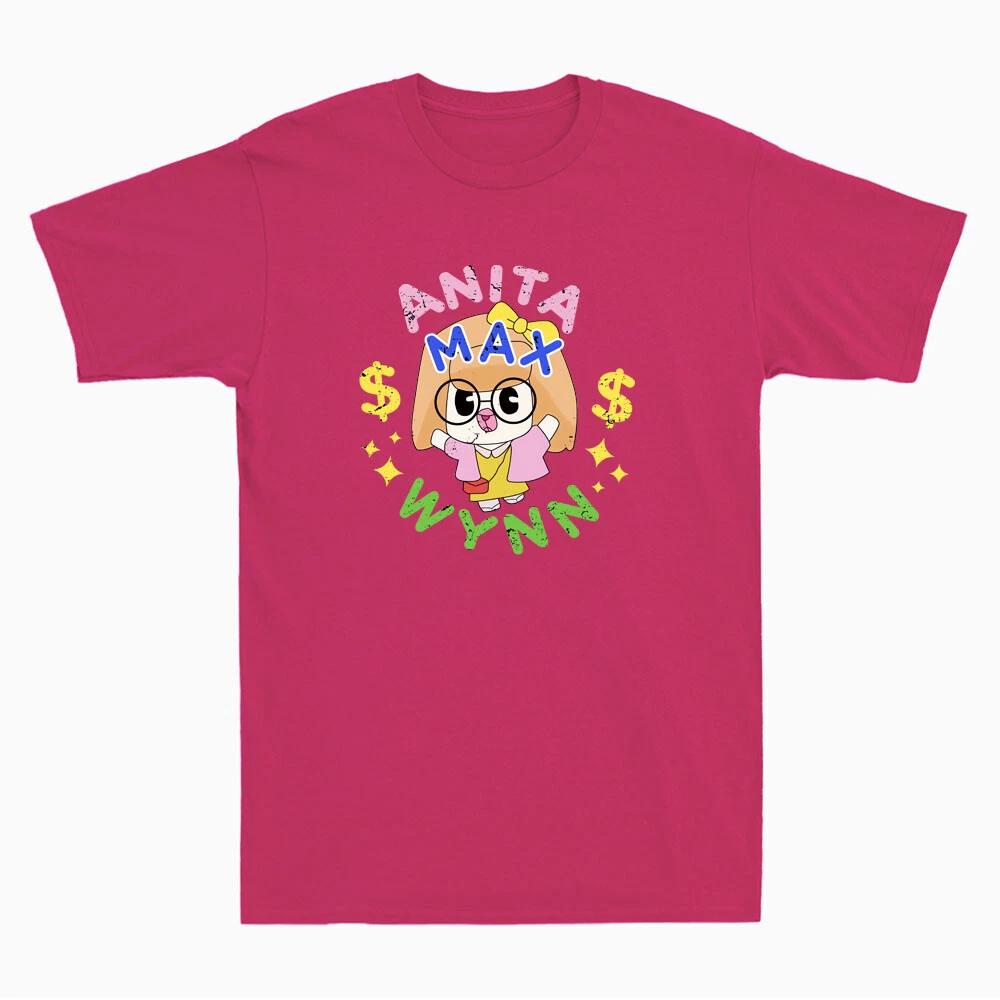 Anita Max Wynn Funny Cartoon Graphic Humor Quote Vintage Unisex Cotton T-Shirt 2XL