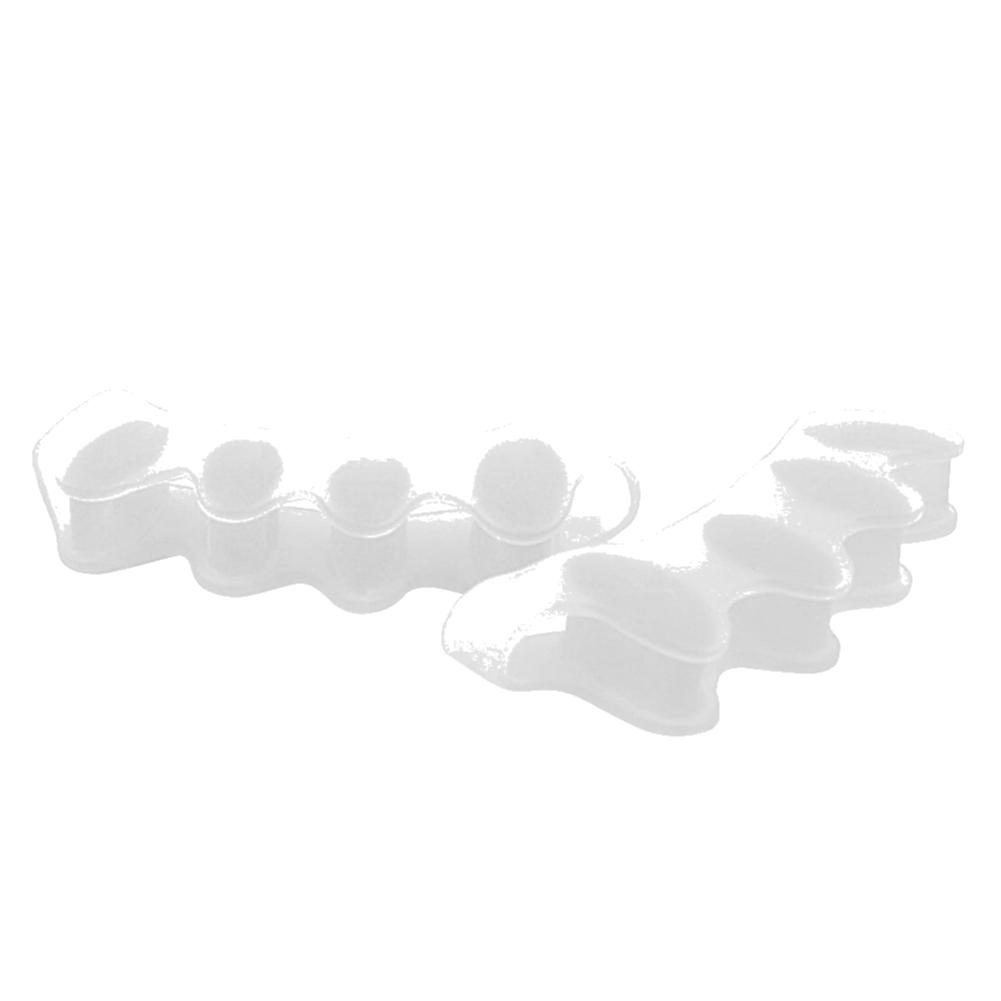 1-5 Paar Silikon Zehenschützer Finger Zehenspreizer Hallux Valgus Korrektur Fußdehner Strecker Schützer Schmerzlinderung Fußpflege