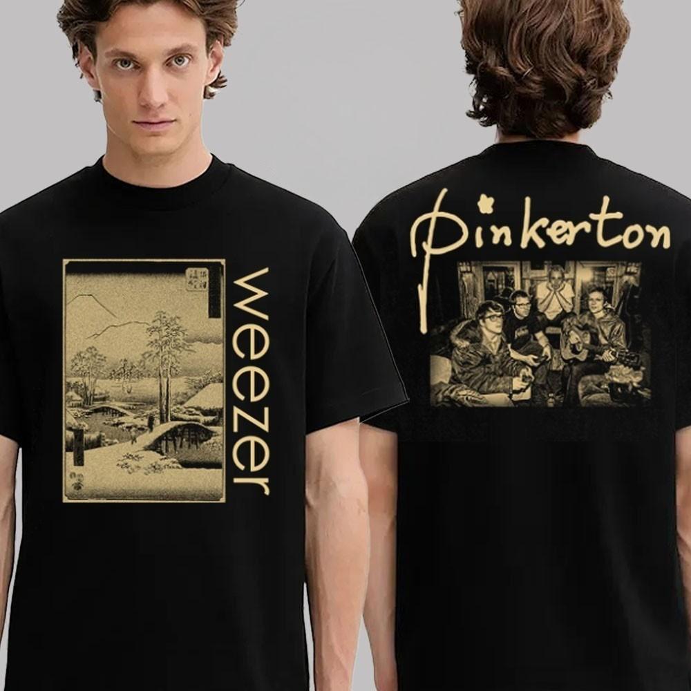 

Футболка Weezer Merch Pinkerton 2025 Двусторонняя Унисекс Футболка M