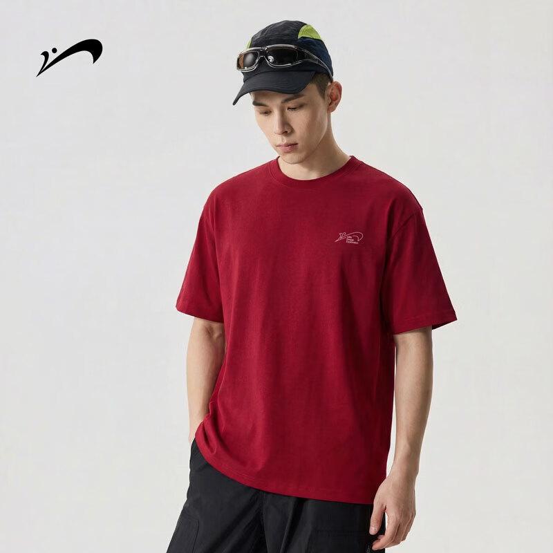 Guirenniao Men s Cotton Breathable Short Sleeve T-shirt L