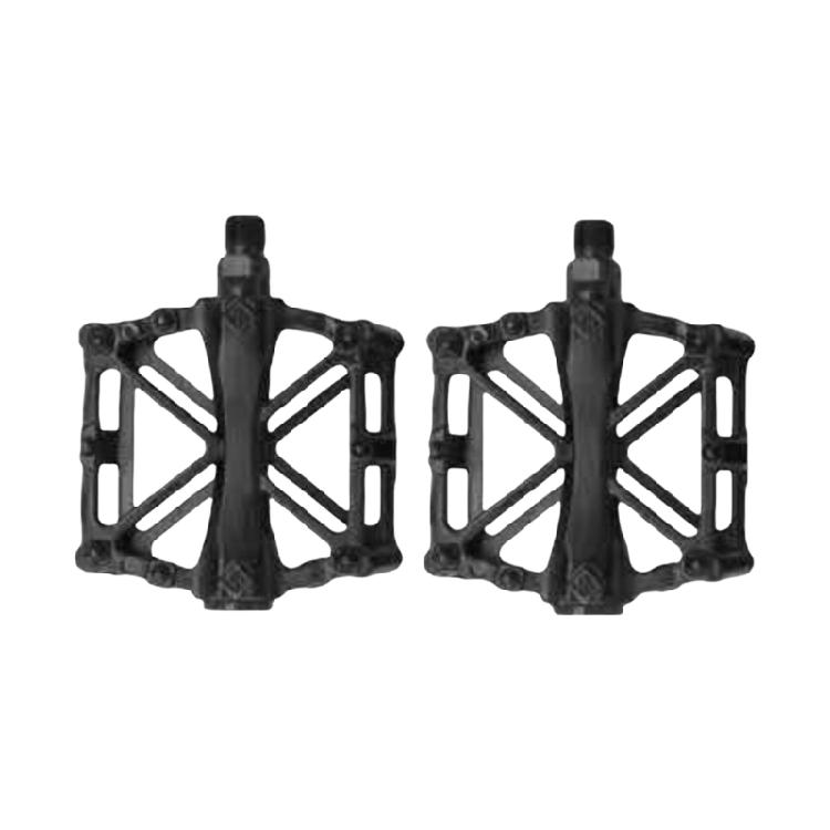 

Mountain Bicycles Pedals Cycling Platform Pedals Strong Aluminum Light Weight Bicycles Flat Pedals Easy to Use чорний