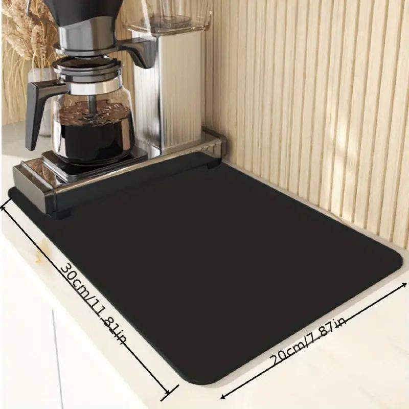 Коврик для слива кухонной столешницы впитывающий коврик для раковины коврик для теплоизоляции стола простой однотонный нескользящий коврик 40 60cm 1327₽