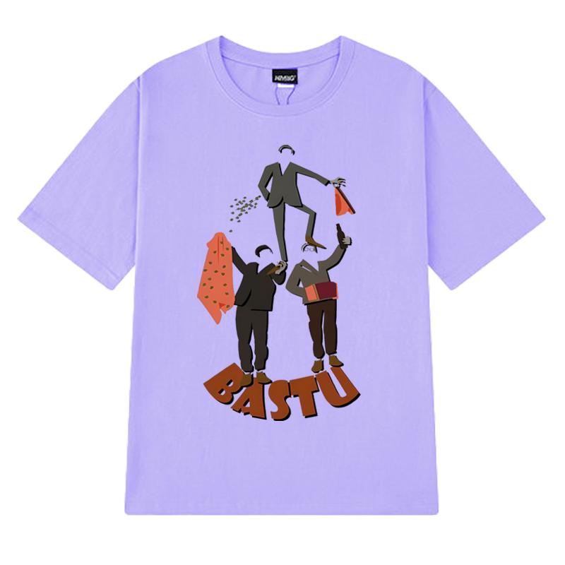 Eurovision 2025 T shirt New Men Women sweden finland KAJ bara bada bastu Graphic short sleeve T-shirts Unisex Casual Cotton Tops