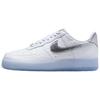 Air Force 1 Low Weiß Krokodil Herren Sneaker Blau-Getönt-Reines Platin-Chrom IR1981-100