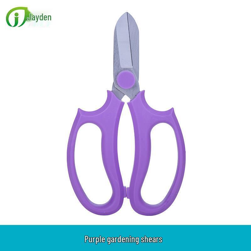 Wide-Head Gardening Flower Shears for Pruning, Thorn Removal, and Arrangement