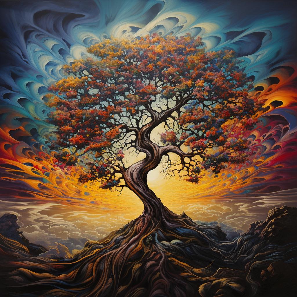 DIY Diamond Painting Tree Embroidery Mosaic Cross Stitch Home Decoration Gift