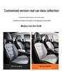 Beijing Magic Cube Universal Full Surround Leather Car Seat Cover Cushion for Five-Seat Vehicles.