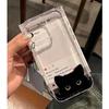 Cute Probe Black Cat iPhone11Promax Mobile Phone Case Transparent for Apple 11Pro Space Case 11/11