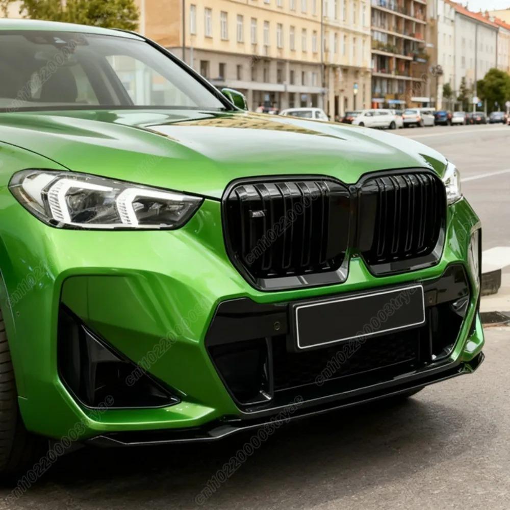 Voor BMW X1 U11 Sportversie 2023 2024 Auto Voorbumper Spoiler Lip Splitter Beschermhoes Carrosserie Decoratie Modificatiekit